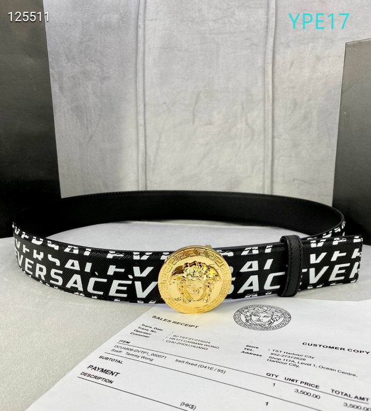 Versace belt 40mmX95-125cm XH13